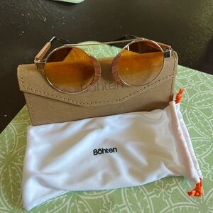 Gold and Brown Sunglasses